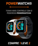 Relógio inteligente Fitness POWERWATCH À Prova D 'Água - COMPRA 1 LEVE 2